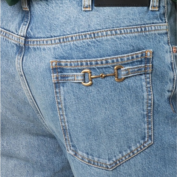 Gucci Horsebit Denim
